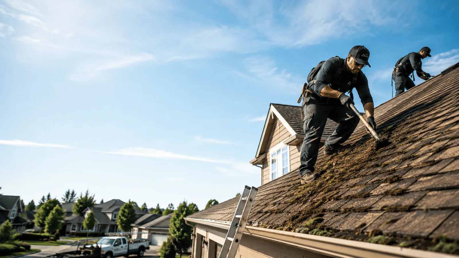 Roof Moss Removal in College, AK near me